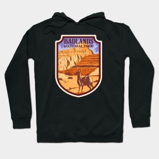 Badlands National Park Emblem Hoodie